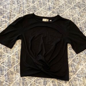 Aritzia front knot top